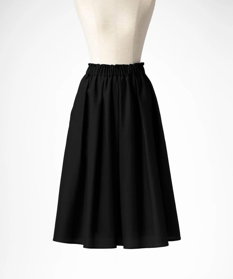 UNIVERVALMUSE(ユニバーバルミューズ) |ギャザータックフレアスカート