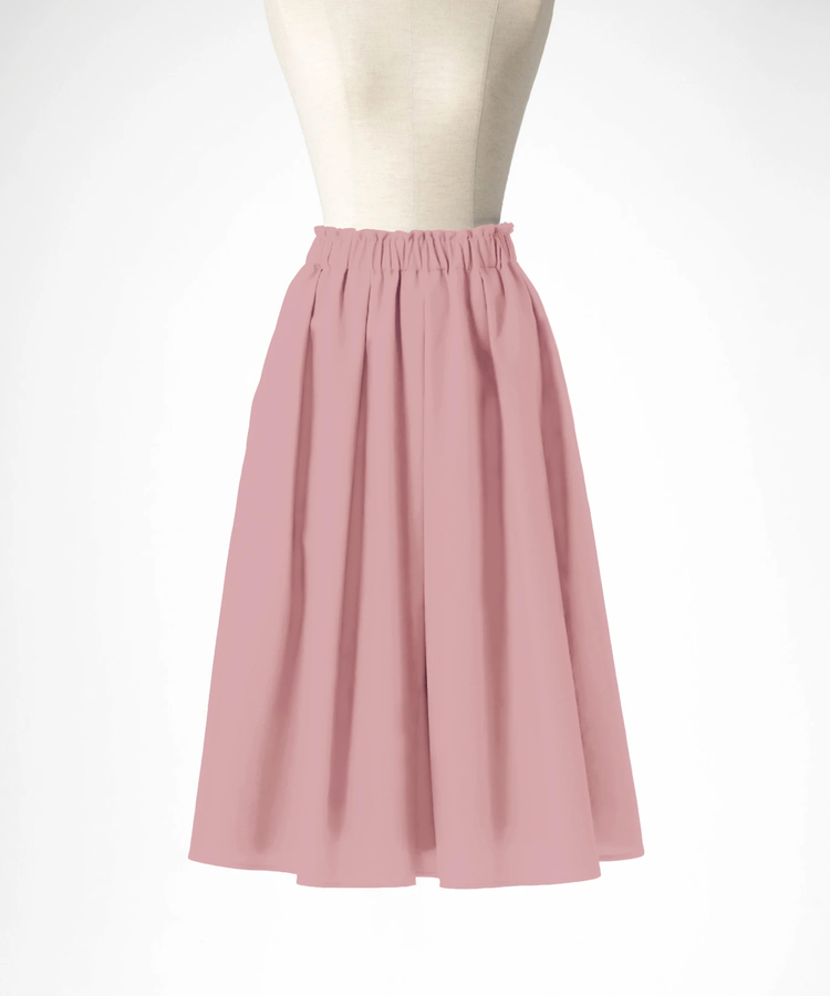 UNIVERVALMUSE(ユニバーバルミューズ) |ギャザータックフレアスカート