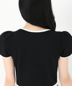 UNIVERVALMUSE(ユニバーバルミューズ) |ペタルスリーブニットワンピース