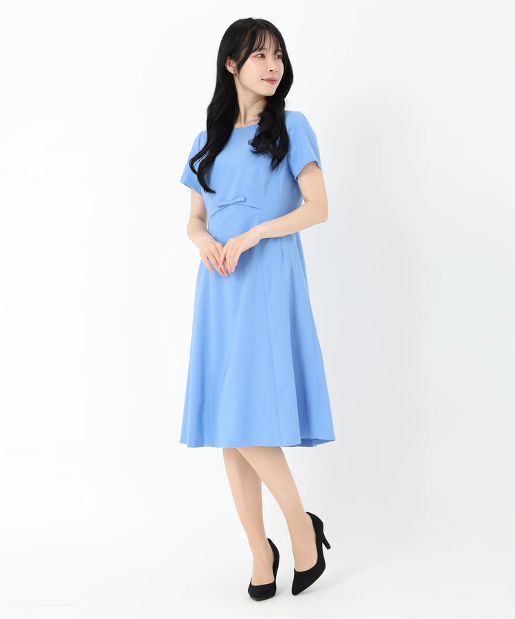 UNIVERVALMUSE(ユニバーバルミューズ) |リボンモチーフワンピース