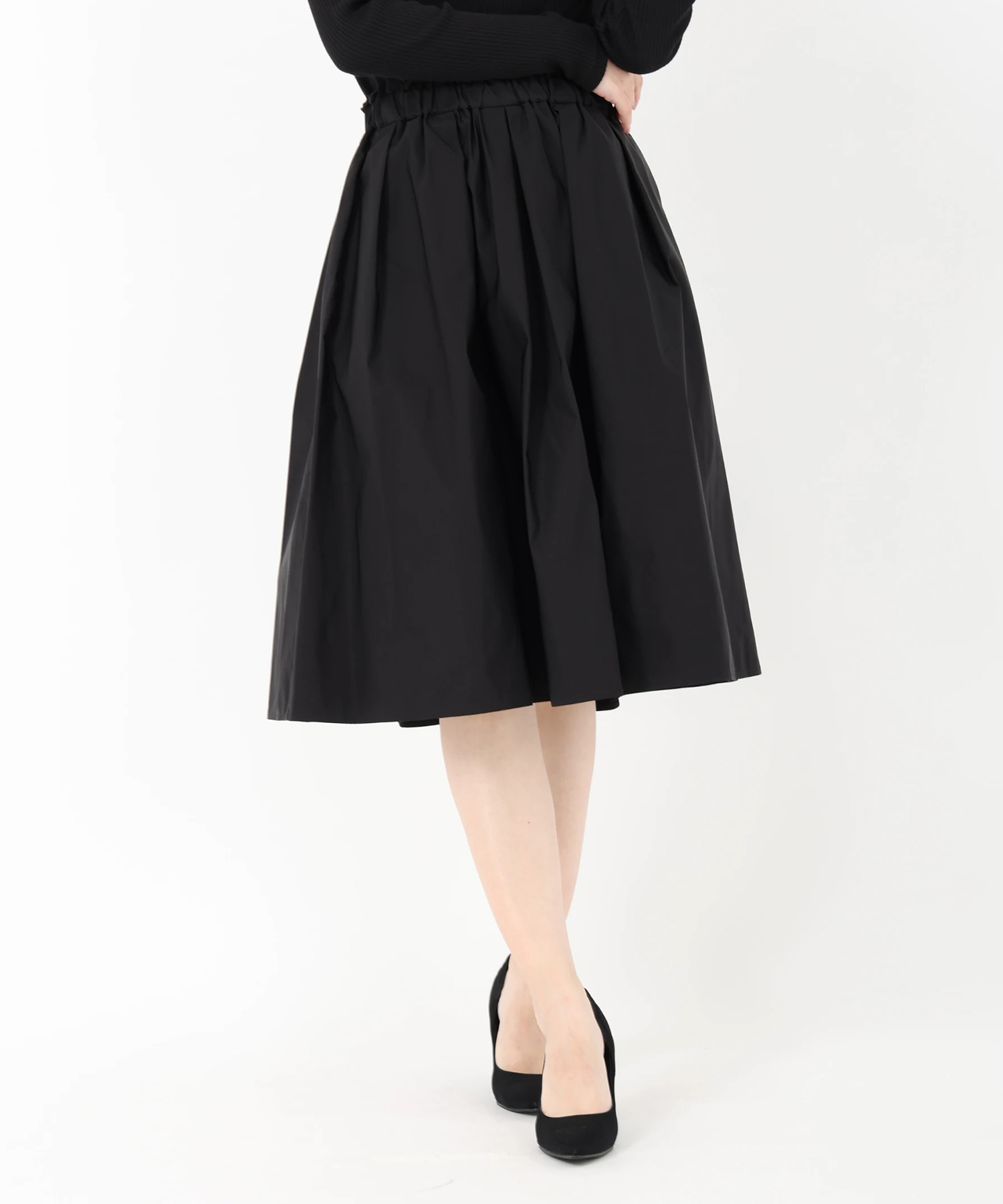 UNIVERVALMUSE（ユニバーバルミューズ）｜ギャザータックフレア