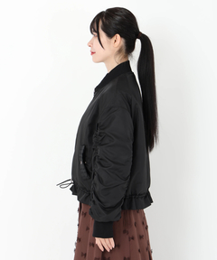 UNIVERVALMUSE(ユニバーバルミューズ) |リバーシブルＭＡ－１ジャケット