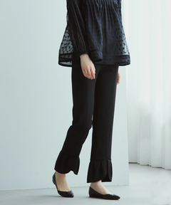 UNIVERVALMUSE(ユニバーバルミューズ) |ペプラムヘムパンツ