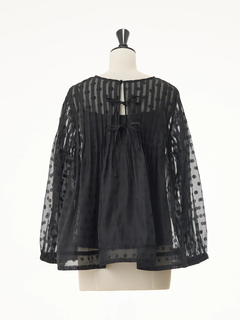 UNIVERVALMUSE(ユニバーバルミューズ) |ピンタックドットＪＱブラウス