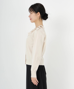 UNIVERVALMUSE(ユニバーバルミューズ) |ランダムリボンニットカーディガン