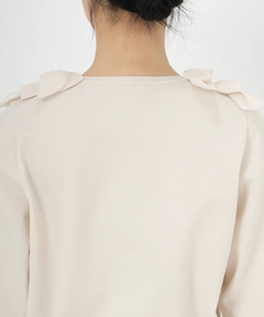 UNIVERVALMUSE(ユニバーバルミューズ) |ランダムリボンニットカーディガン