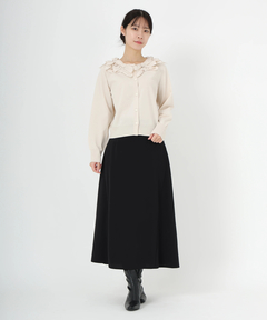 UNIVERVALMUSE(ユニバーバルミューズ) |ランダムリボンニットカーディガン