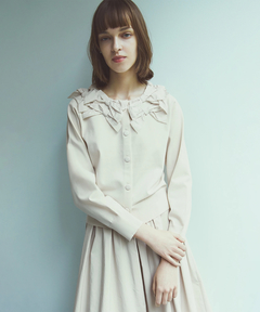 UNIVERVALMUSE(ユニバーバルミューズ) |ランダムリボンニットカーディガン