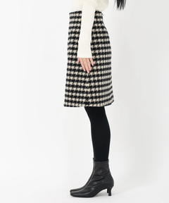 UNIVERVALMUSE(ユニバーバルミューズ) |シャギーチドリミニスカート