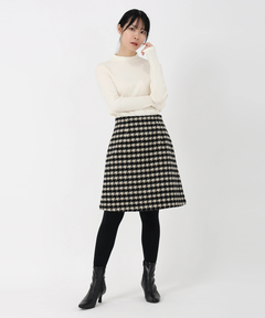 UNIVERVALMUSE(ユニバーバルミューズ) |シャギーチドリミニスカート