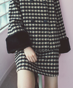 UNIVERVALMUSE(ユニバーバルミューズ) |シャギーチドリミニスカート