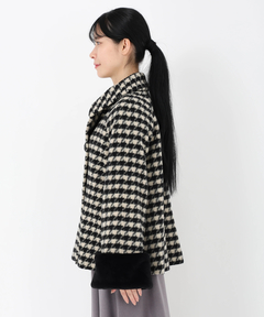 UNIVERVALMUSE(ユニバーバルミューズ) |袖ファー取り外しコート