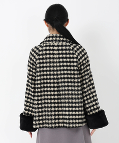 UNIVERVALMUSE(ユニバーバルミューズ) |袖ファー取り外しコート