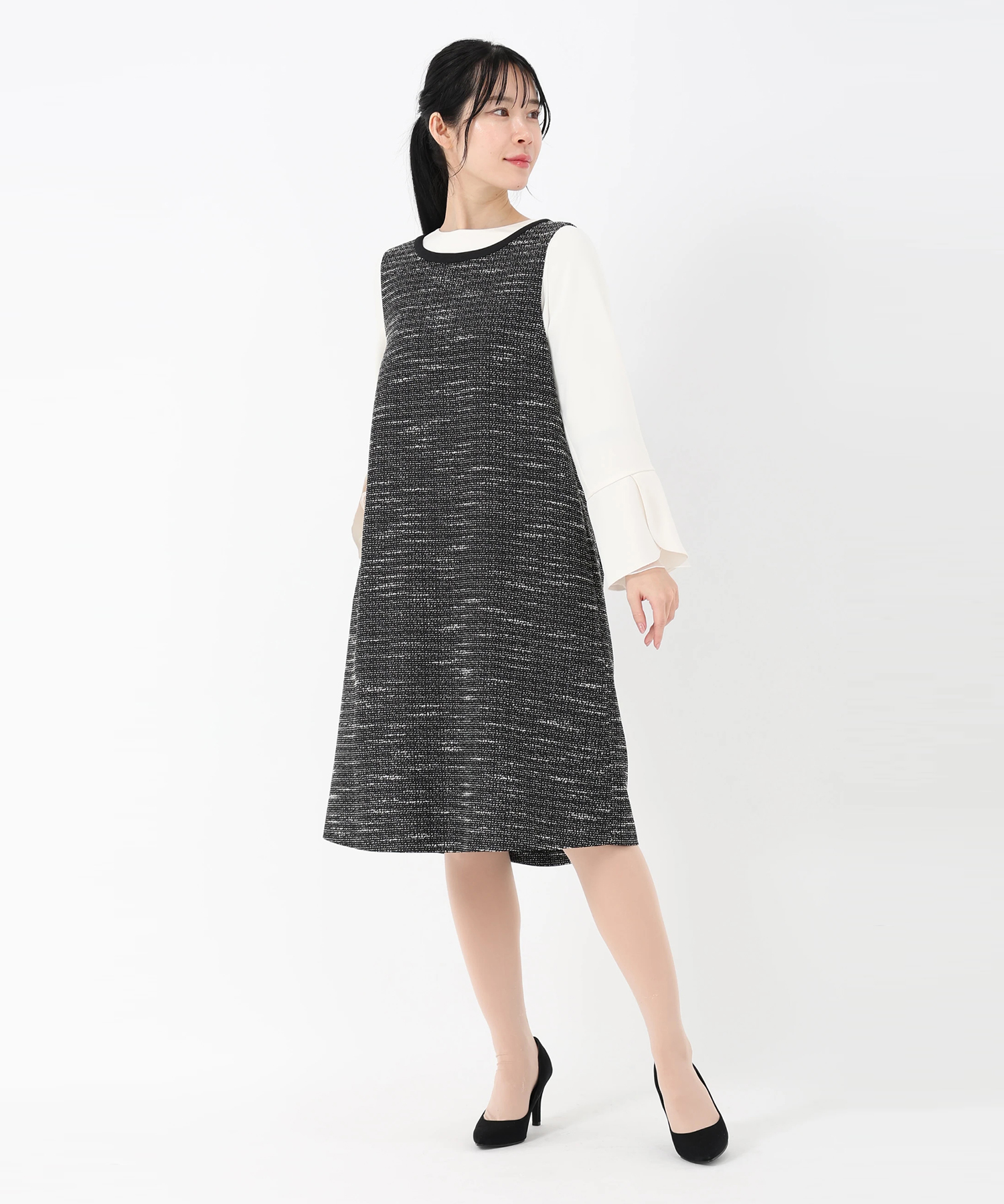 UNIVERVALMUSE（ユニバーバルミューズ）｜前後2Wジャンパースカート