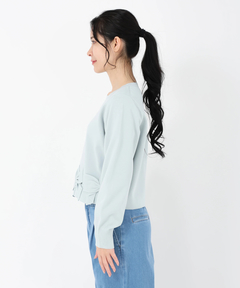 UNIVERVALMUSE(ユニバーバルミューズ) |ランダムリボンヘムニット