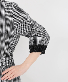 UNIVERVALMUSE(ユニバーバルミューズ) |ギンガム＊レースワンピース