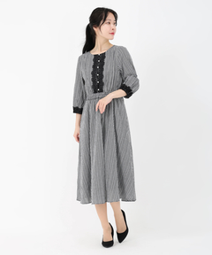 UNIVERVALMUSE(ユニバーバルミューズ) |ギンガム＊レースワンピース